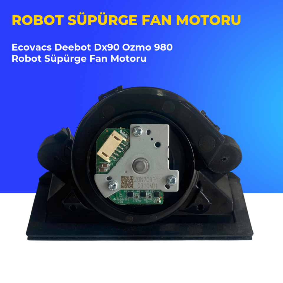 Ecovacs Deebot Dx90 Ozmo 980 Robot Süpürge Fan Motoru