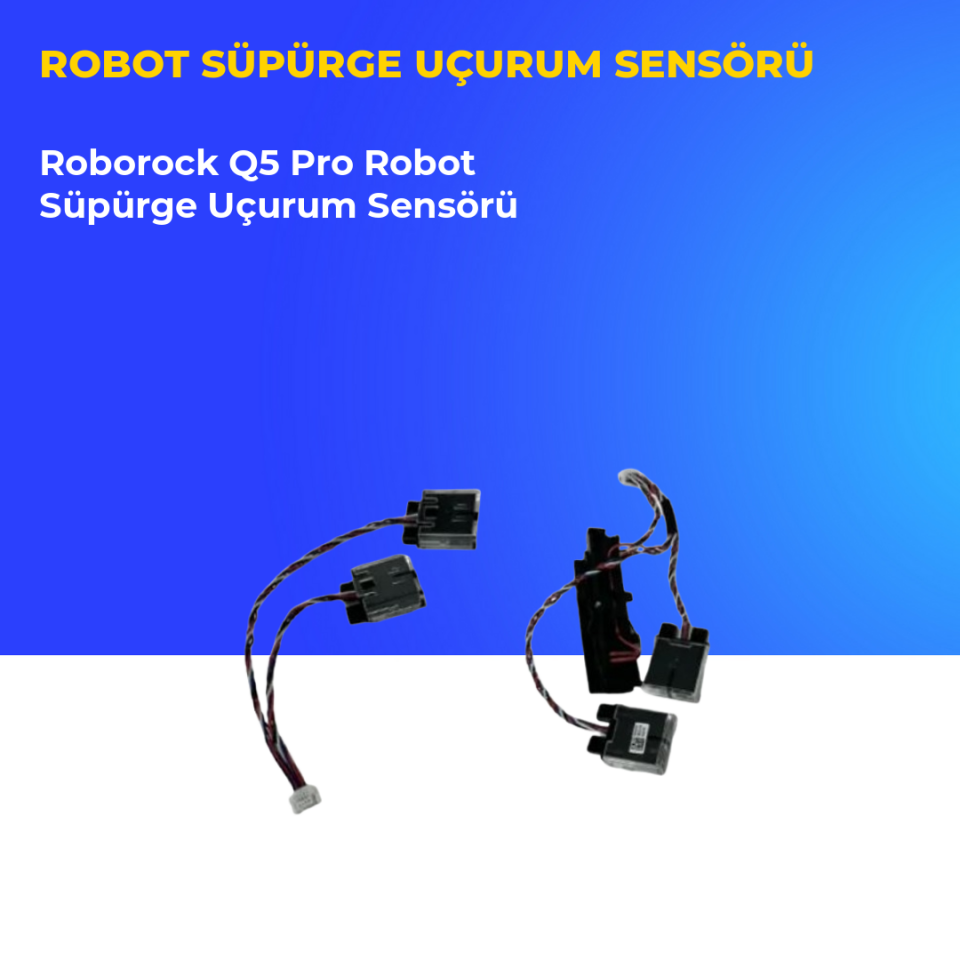 Roborock Q5 Pro Robot Süpürge Uçurum Sensörü