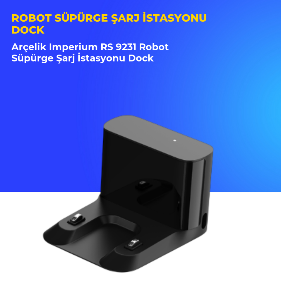 Arçelik Imperium RS 9231 Robot Süpürge Şarj İstasyonu Dock