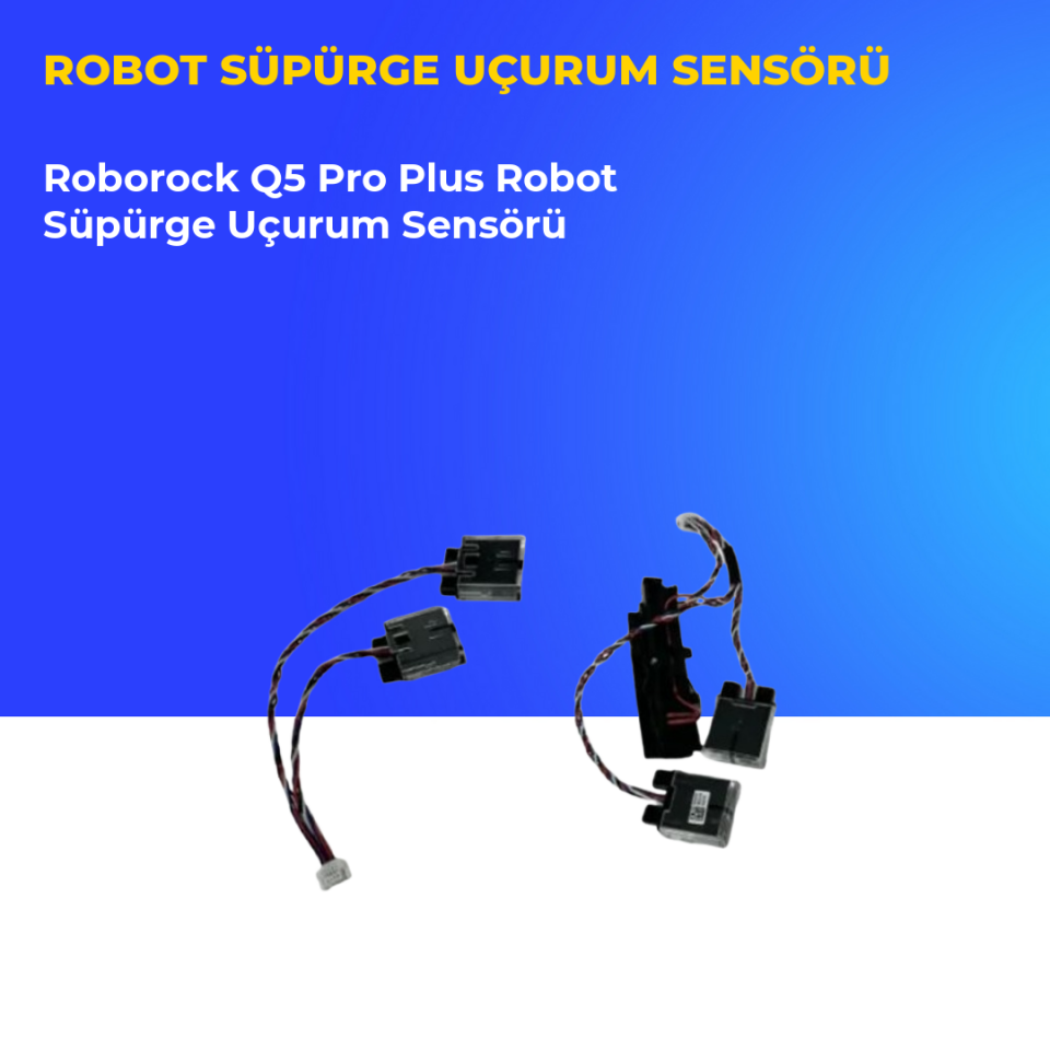 Roborock Q5 Pro Plus Robot Süpürge Uçurum Sensörü