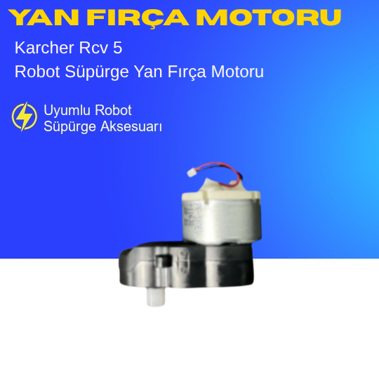 Karcher Rcv 5 Robot Süpürge Yan Fırça Motoru