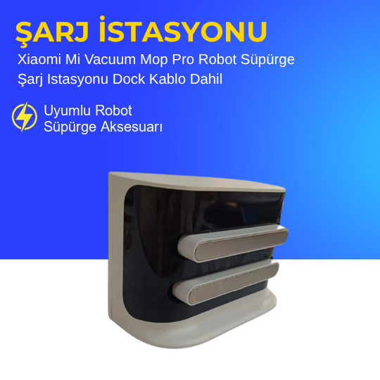 Xiaomi Mi Vacuum Mop Pro Robot Süpürge Şarj Istasyonu Dock Kablo Dahil
