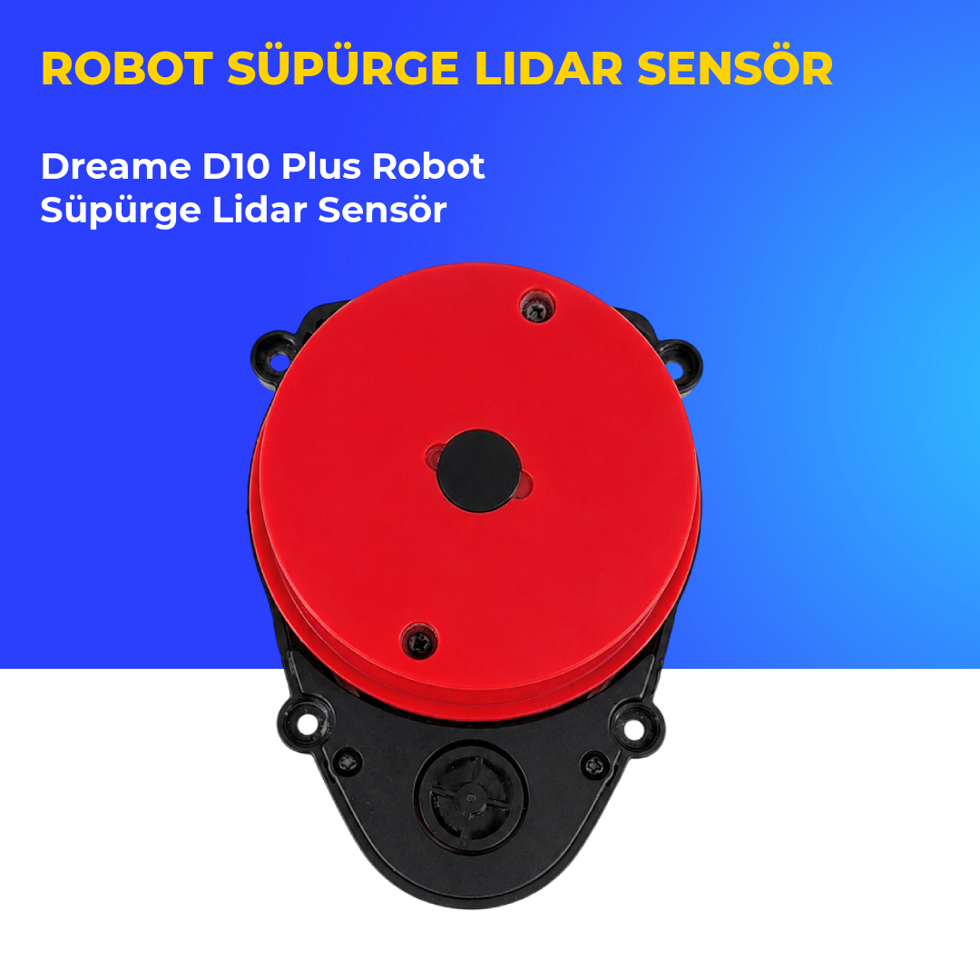 Dreame D10 Plus Robot Süpürge Lidar Sensör