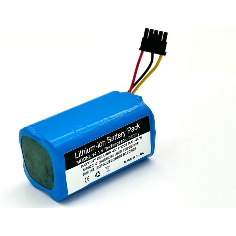 Xiaomi Mop 2 Lite Mjstl Robot Süpürge 3200 mAh 14.4 V Yanmaz Batarya – Orjinal Uyumlu Uzun Ömürlü, Yüksek Performans Pil