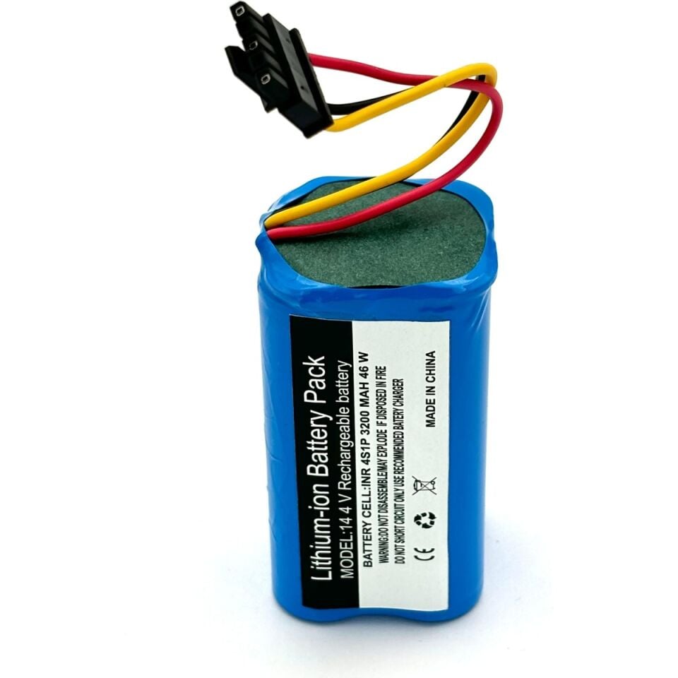 Xiaomi Mop 2 Lite Mjstl Robot Süpürge 3200 mAh 14.4 V Yanmaz Batarya – Orjinal Uyumlu Uzun Ömürlü, Yüksek Performans Pil