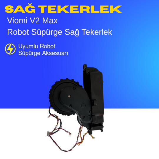 Viomi V2 Max Robot Süpürge Sağ Tekerlek