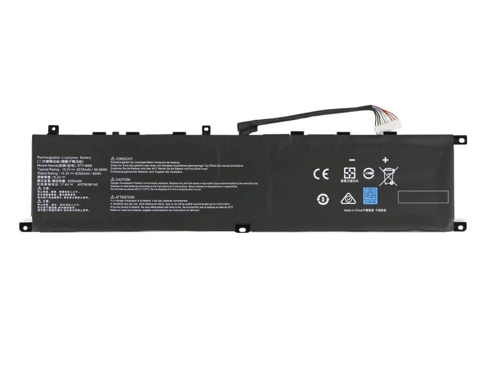 Monster MSI BTY-M6M  Notebook  Uyumlu Batarya  – Orjinal Uyumlu, Yüksek Performanslı