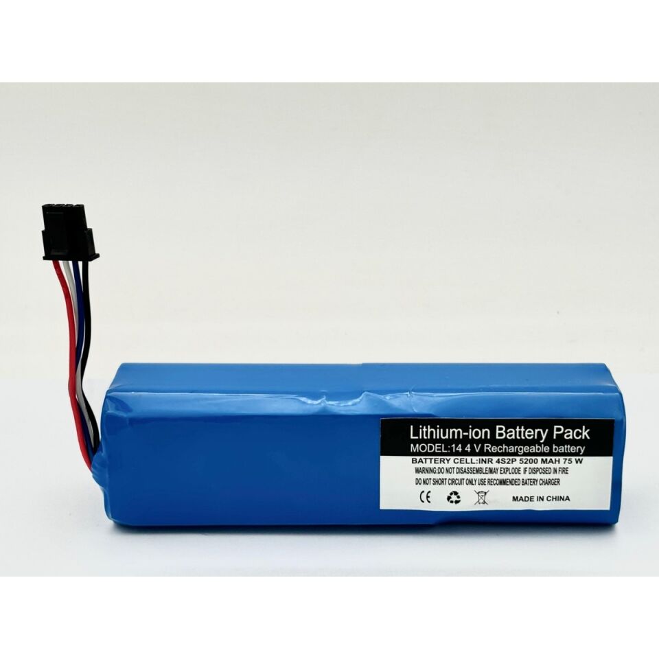 Xiaomi Robot Vacuum S10T STFCR01SZ Robot Süpürge 5200 mAh 14.4 V Yanmaz Batarya – Orjinal Uyumlu Uzun Ömürlü, Yüksek Performans Pil