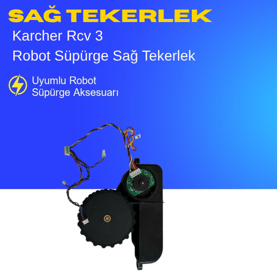 Karcher Rcv 3 Sağ Tekerlek