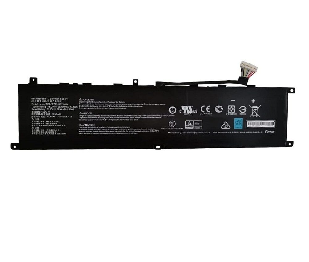 Monster Msi GE66 Raider 10SD  Notebook Batarya Notebook  Uyumlu Batarya  – Orjinal Uyumlu, Yüksek Performanslı