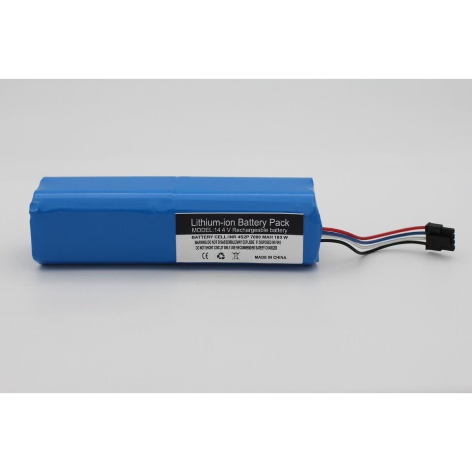 360 X90 Robot Süpürge 7000 mAh 14.4 V  Batarya – Orjinal Uyumlu Uzun Ömürlü, Yüksek Performans Pil