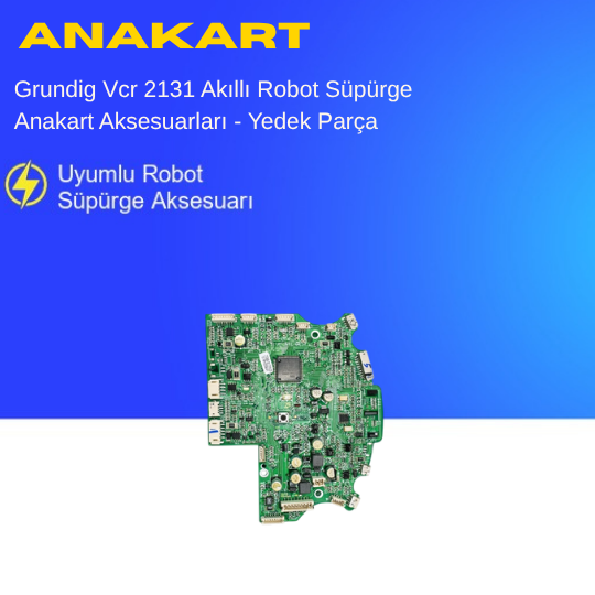 Grundig Vcr 2131 Akıllı Robot Süpürge Anakart Aksesuarları - Yedek Parça