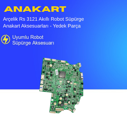 Arçelik Rs 3121 Akıllı Robot Süpürge Anakart Aksesuarları - Yedek Parça