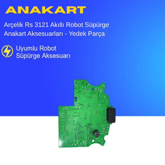 Arçelik Rs 3121 Akıllı Robot Süpürge Anakart Aksesuarları - Yedek Parça