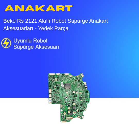 Beko Rs 2121 Akıllı Robot Süpürge Anakart Aksesuarları - Yedek Parça