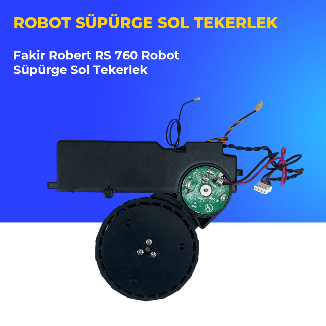 Fakir Robert RS 760 Robot Süpürge Sol Tekerlek