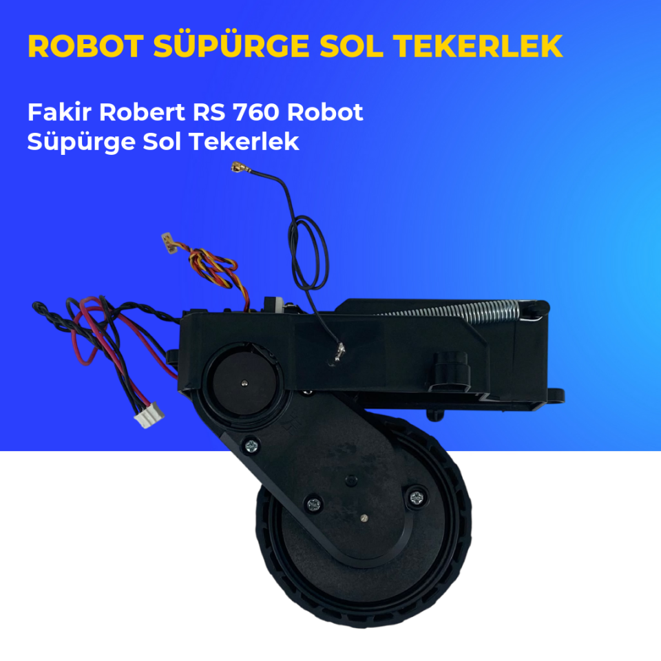 Fakir Robert RS 760 Robot Süpürge Sol Tekerlek