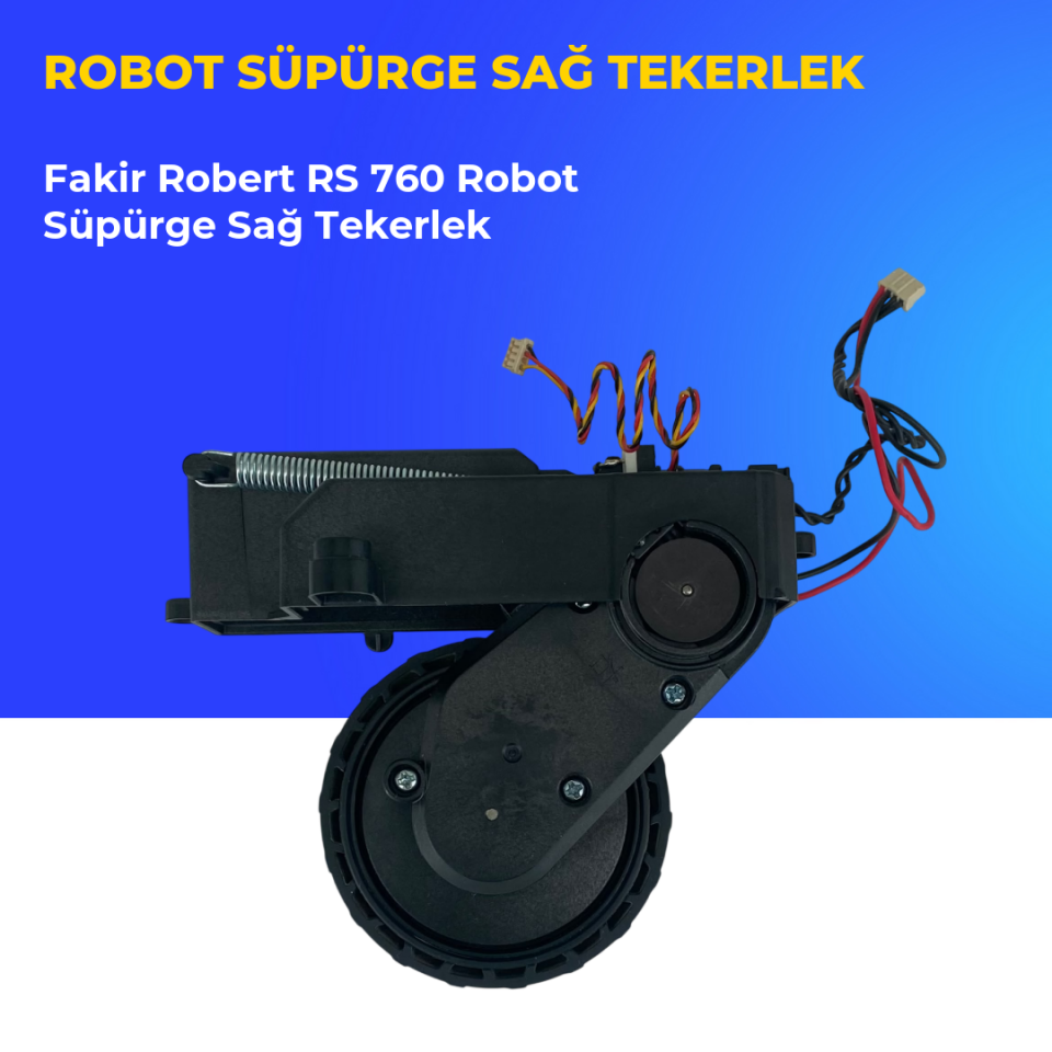 Fakir Robert RS 760 Robot Süpürge Sağ Tekerlek