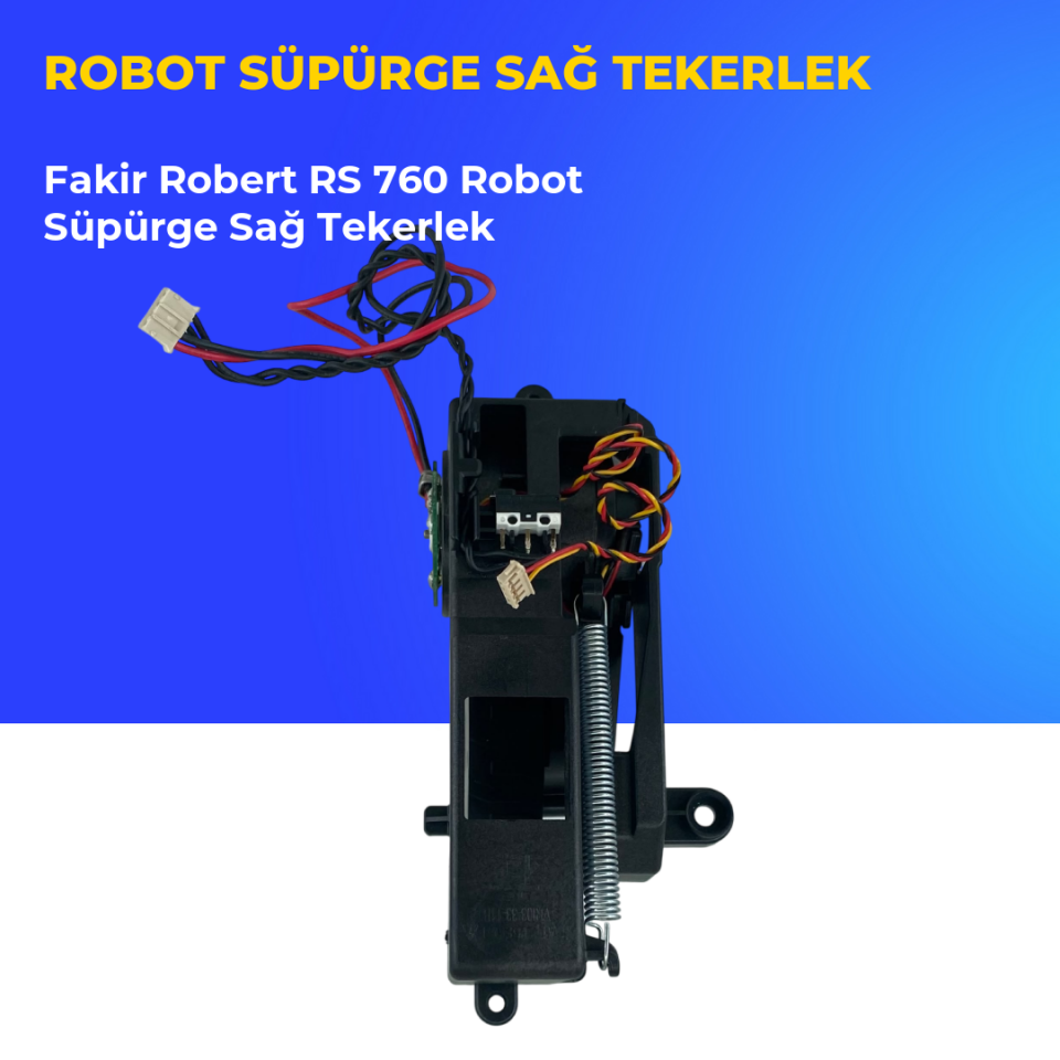 Fakir Robert RS 760 Robot Süpürge Sağ Tekerlek