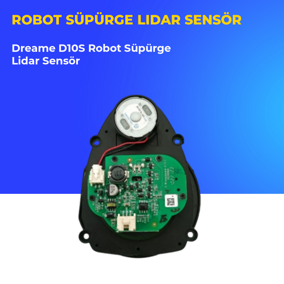 Dreame D10S Robot Süpürge Lidar Sensör