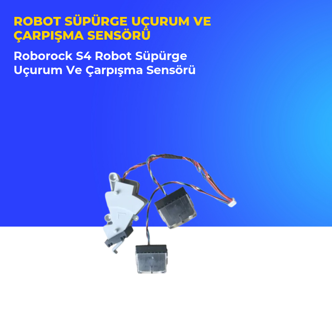 Roborock S4 Robot Süpürge Uçurum Ve Çarpışma Sensörü