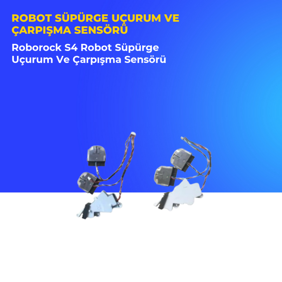 Roborock S4 Robot Süpürge Uçurum Ve Çarpışma Sensörü