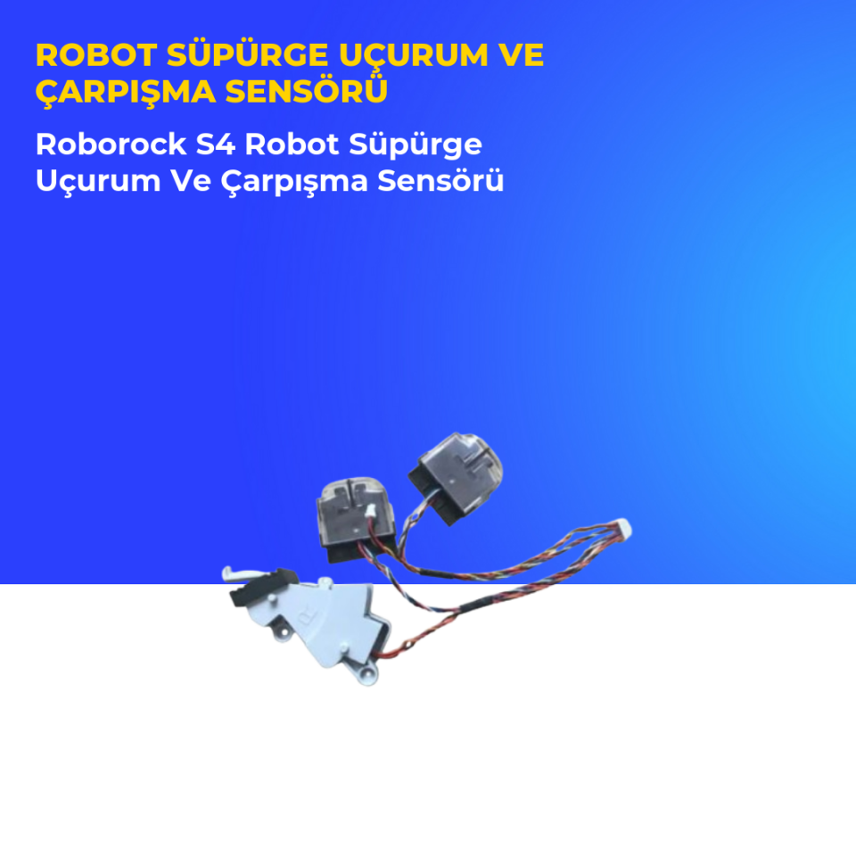 Roborock S4 Robot Süpürge Uçurum Ve Çarpışma Sensörü