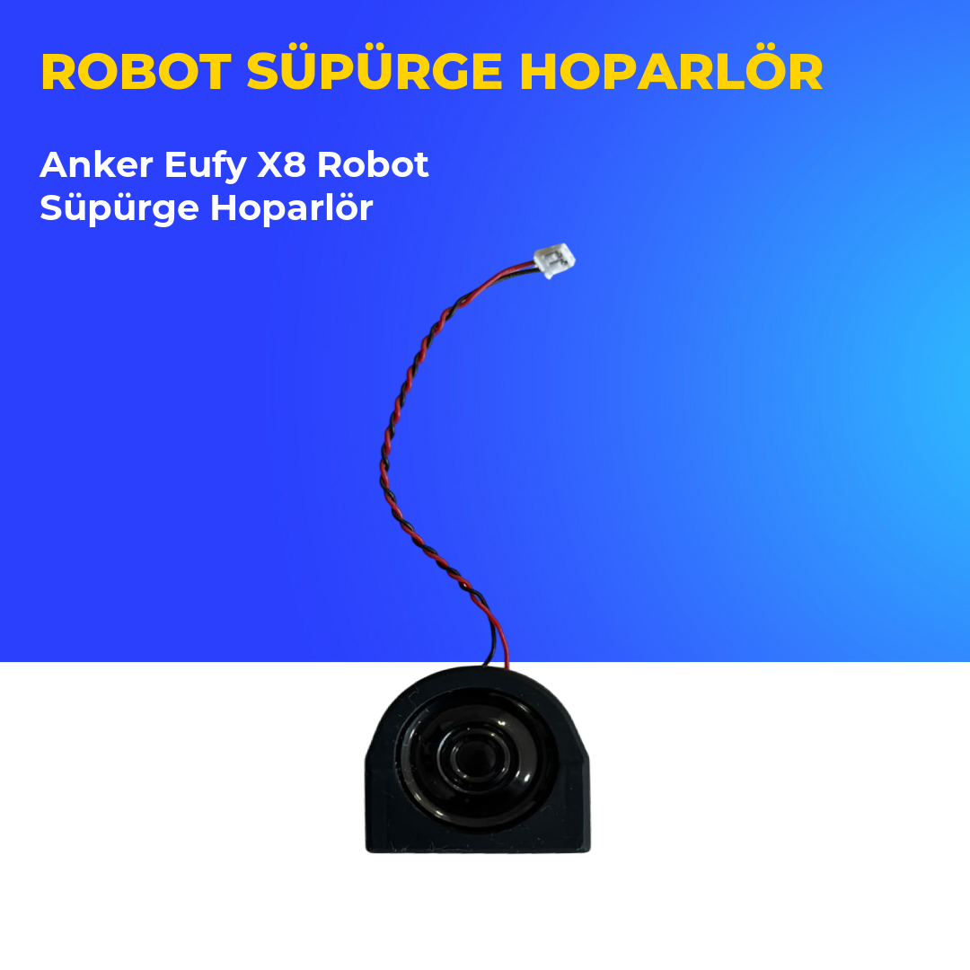 Anker Eufy X8 Robot Süpürge Hoparlör