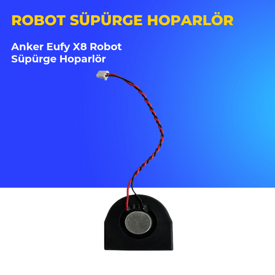 Anker Eufy X8 Robot Süpürge Hoparlör