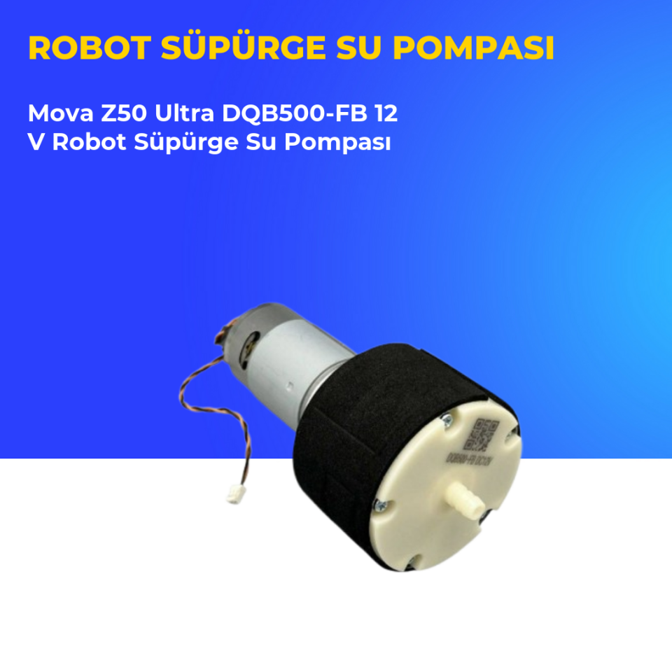 Mova Z50 Ultra DQB500-FB 12 V Robot Süpürge Su Pompası