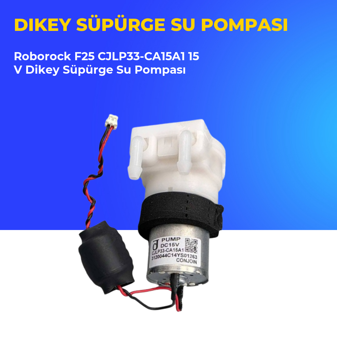 Roborock F25 CJLP33-CA15A1 15 V Dikey Süpürge Su Pompası