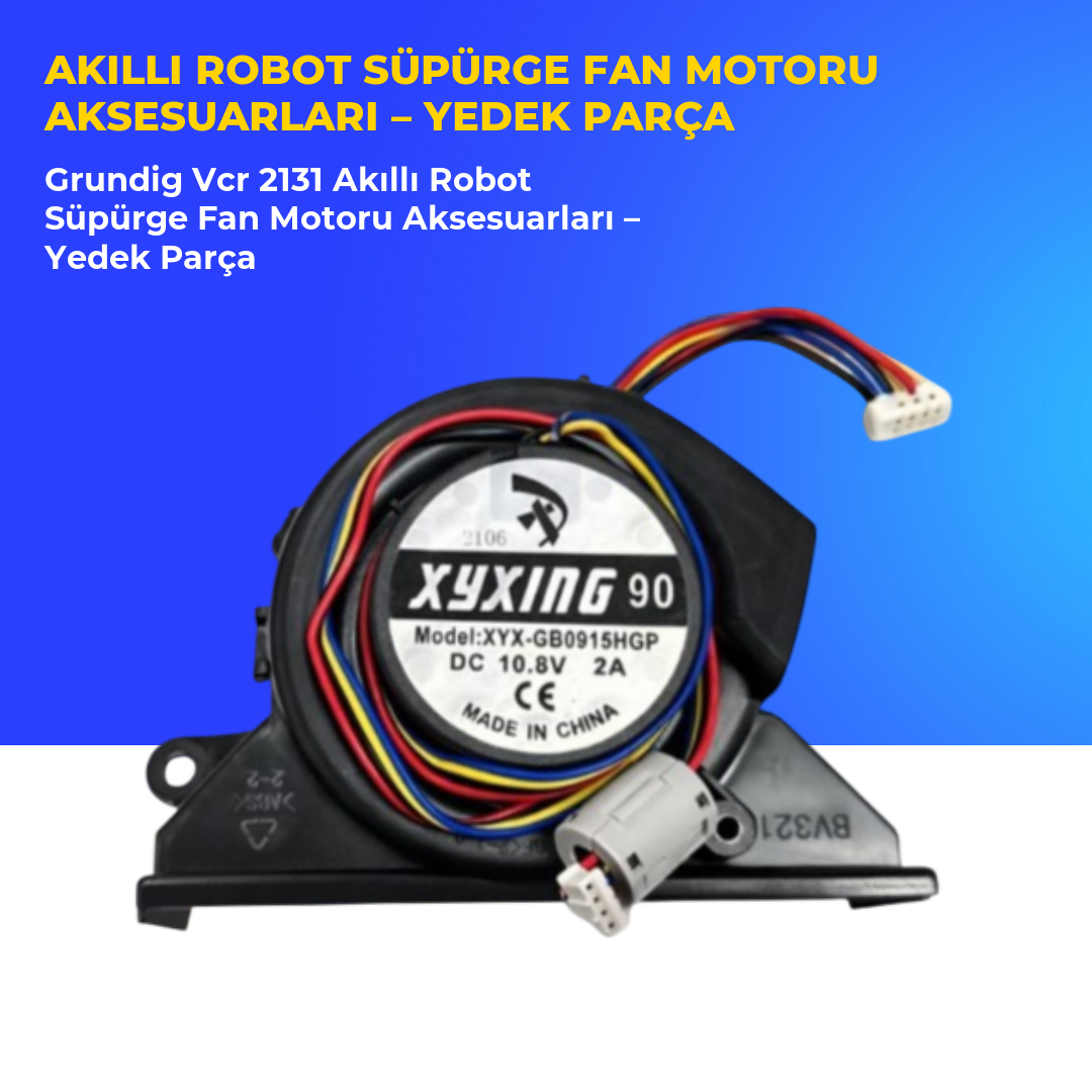Grundig Vcr 2131 Akıllı Robot Süpürge Fan Motoru Aksesuarları – Yedek Parça