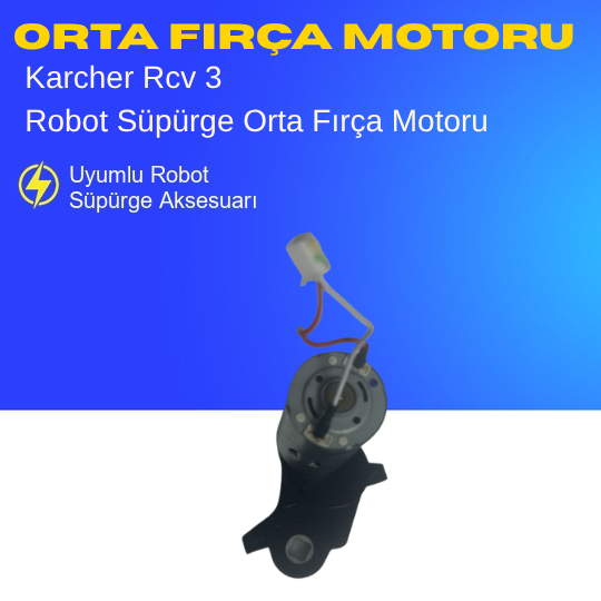 Karcher Rcv 3 Robot Süpürge Orta Fırça Motoru
