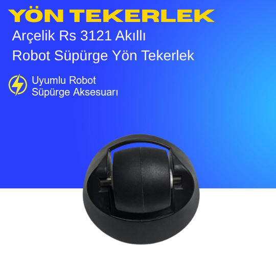 Arçelik Rs 3121 Akıllı Robot Süpürge Yön Tekerlek Aksesuarları – Yedek Parça