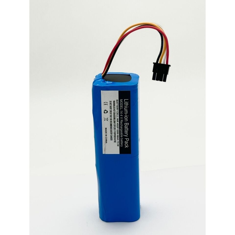 Xiaomi Mop 2 Pro Plus 3D STYTJ02ZHM Robot Süpürge 5200 mAh 14.4 V  Batarya – Orjinal Uyumlu Uzun Ömürlü, Yüksek Performans Pil