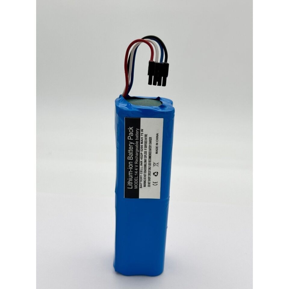 Xiaomi Mijia Pro STYTJ06ZHM Robot Süpürge 5200 mAh 14.4 V  Batarya – Orjinal Uyumlu Uzun Ömürlü, Yüksek Performans Pil