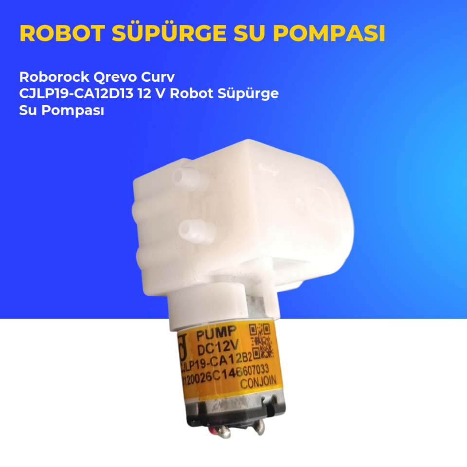 Roborock Qrevo Curv CJLP19-CA12D13 12 V Robot Süpürge Su Pompası