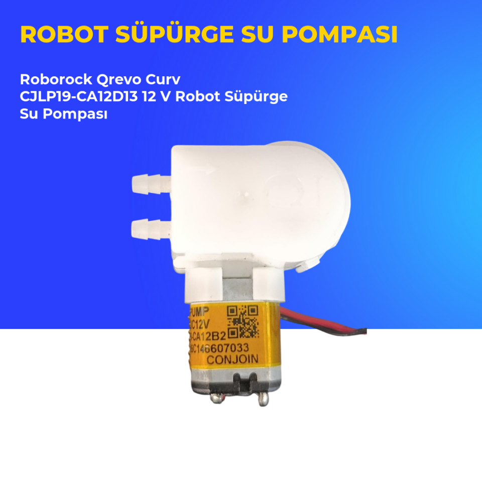 Roborock Qrevo Curv CJLP19-CA12D13 12 V Robot Süpürge Su Pompası