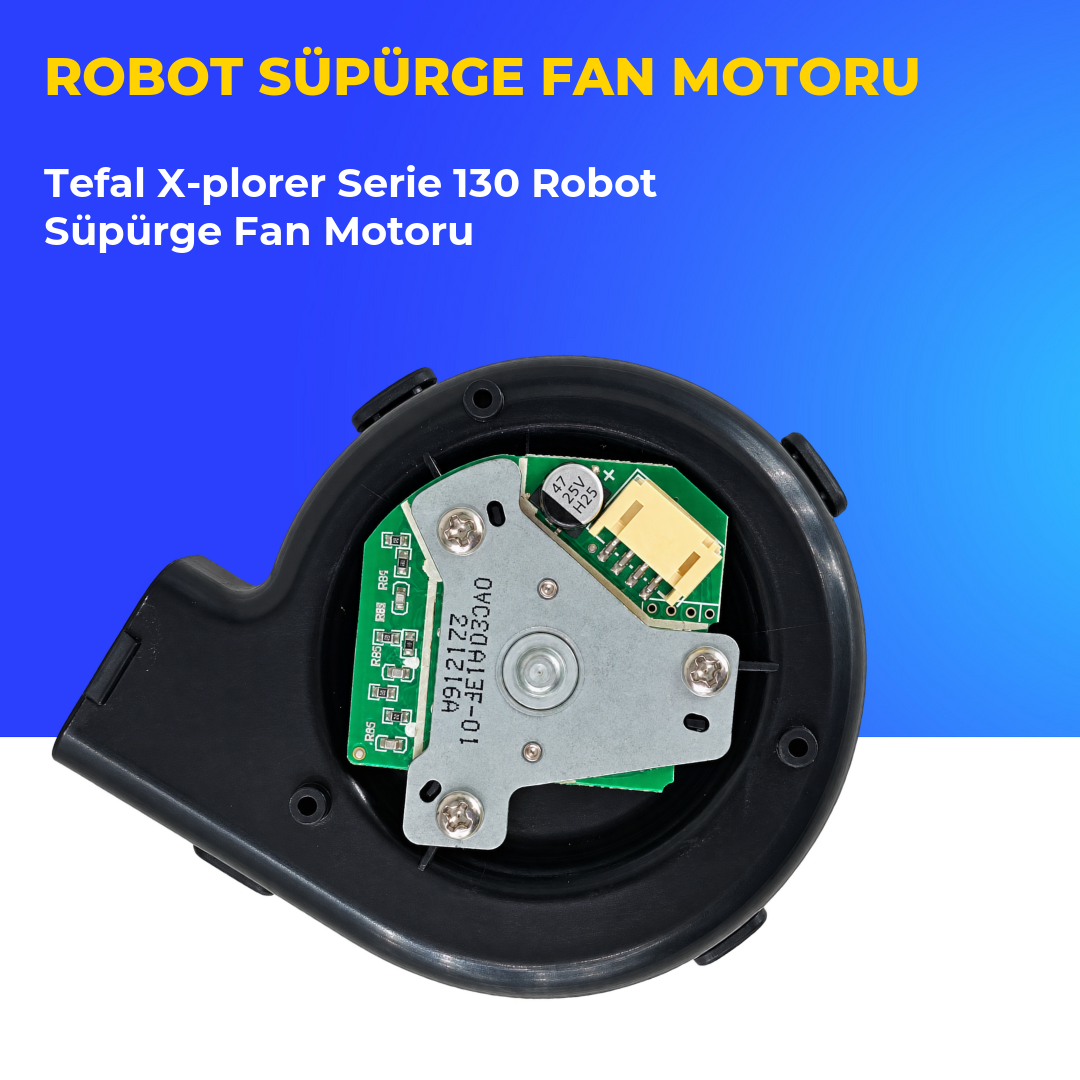 Tefal X-plorer Serie 130 Robot Süpürge Fan Motoru