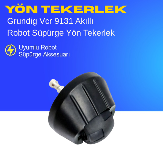 Grundig Vcr 9131 Akıllı Robot Süpürge Yön Tekerlek Aksesuarları – Yedek Parça