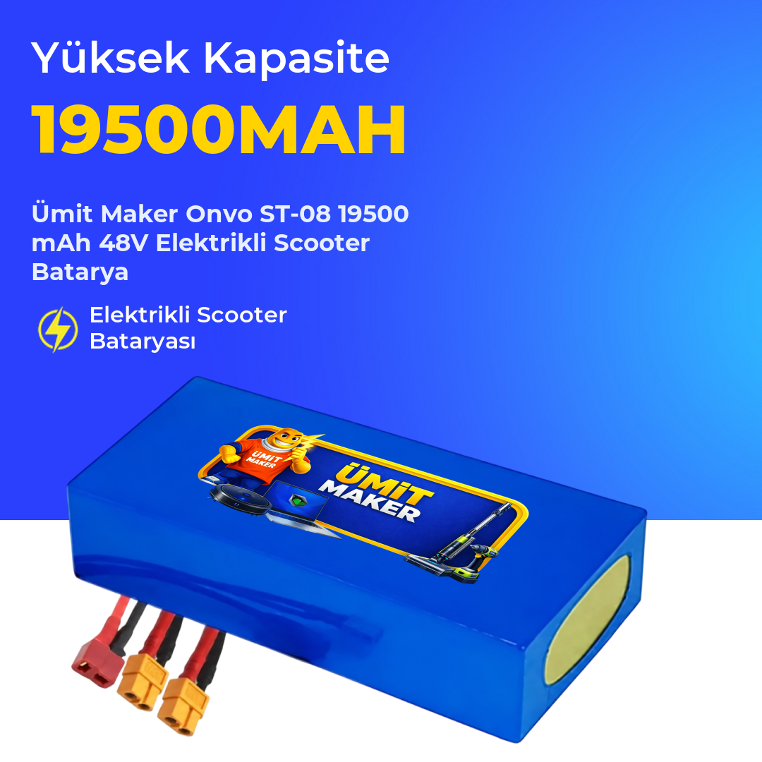 Onvo ST-08 19500 mAh 48V Elektrikli Scooter Batarya