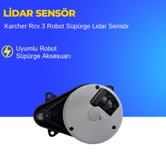 Karcher Rcv 3 Robot Süpürge Lidar Sensör