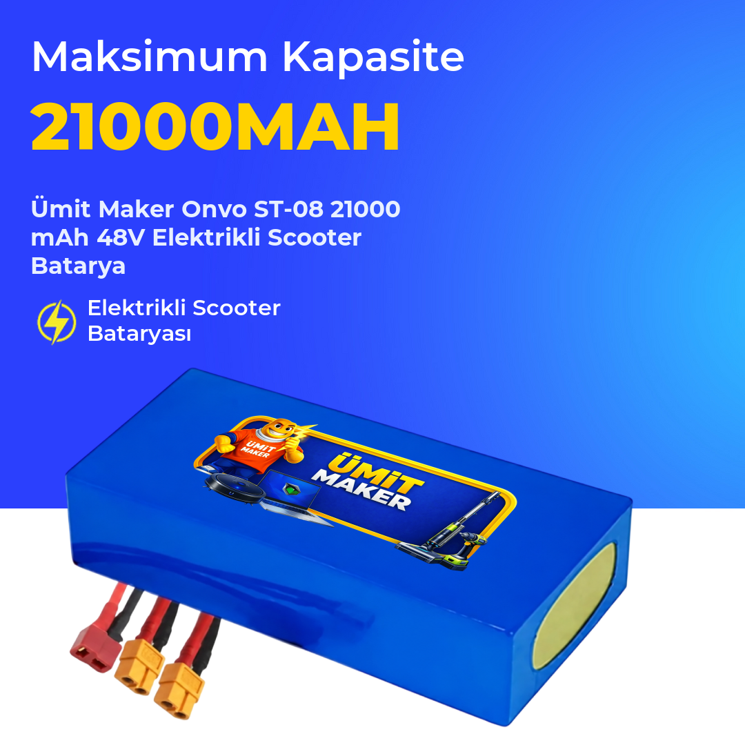 Onvo ST-08 21000 mAh 48V Elektrikli Scooter Batarya