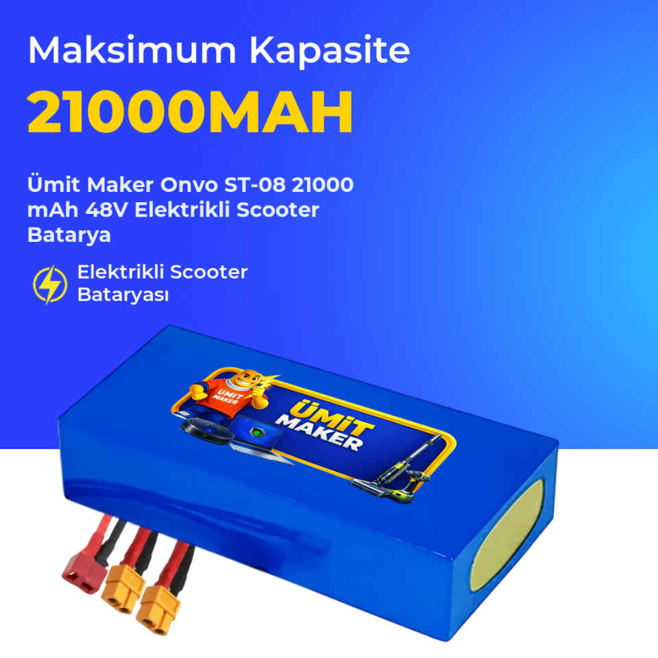 Onvo ST-08 21000 mAh 48V Elektrikli Scooter Batarya
