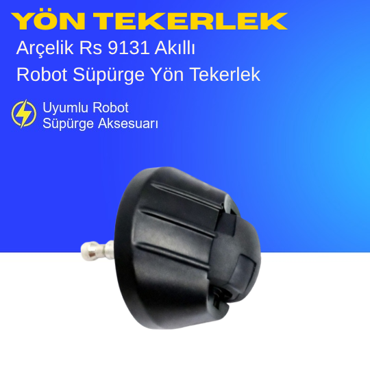 Arçelik Rs 9131 Akıllı Robot Süpürge Yön Tekerlek Aksesuarları – Yedek Parça