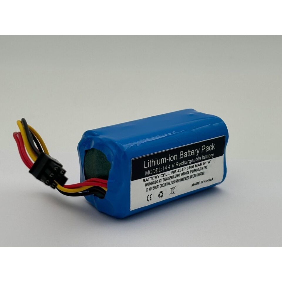 360 S10  Robot Süpürge 3500 mAh 14.4 V  Batarya – Orjinal Uyumlu Uzun Ömürlü, Yüksek Performans Pil