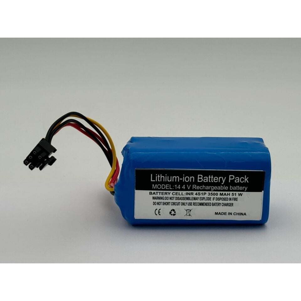 360 S10  Robot Süpürge 3500 mAh 14.4 V  Batarya – Orjinal Uyumlu Uzun Ömürlü, Yüksek Performans Pil