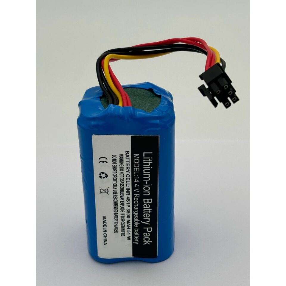 360 S10  Robot Süpürge 3500 mAh 14.4 V  Batarya – Orjinal Uyumlu Uzun Ömürlü, Yüksek Performans Pil