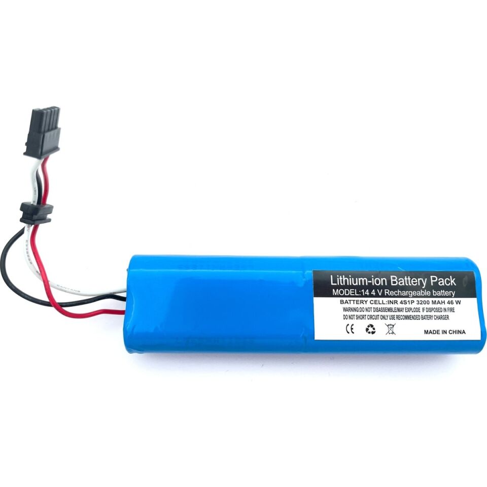 Karcher RCV 3 Robot Süpürge 3200 mAh 14.4 V Yanmaz Batarya – Orjinal Uyumlu Uzun Ömürlü, Yüksek Performans Pil