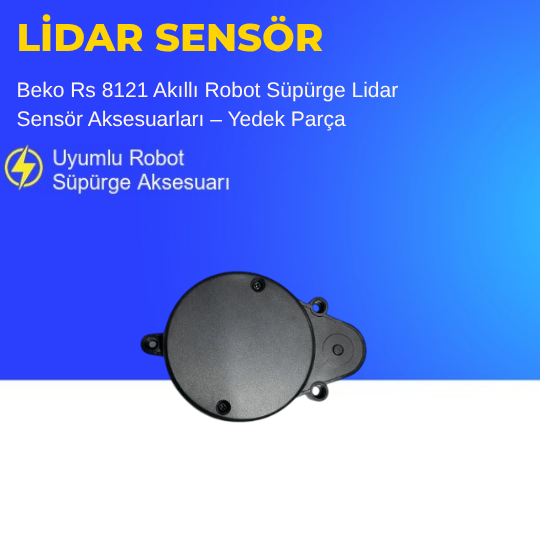 Beko Rs 8121 Akıllı Robot Süpürge Lidar Sensör Aksesuarları – Yedek Parça